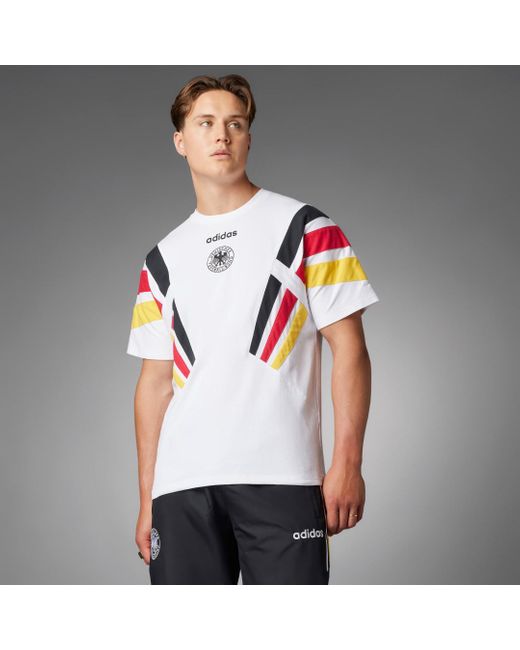 Camiseta Alemania 1996 Cotton de adidas de color Gris | Lyst