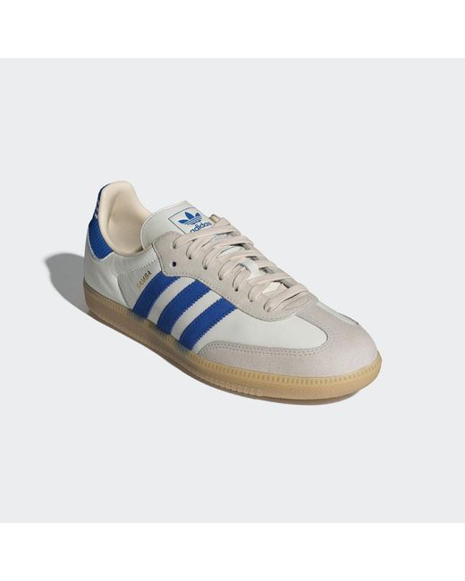Adidas Blue Samba Og Shoes