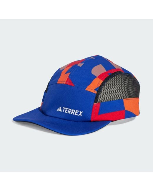 Adidas Blue Terrex Climacool 5-Panel Graphic Cap