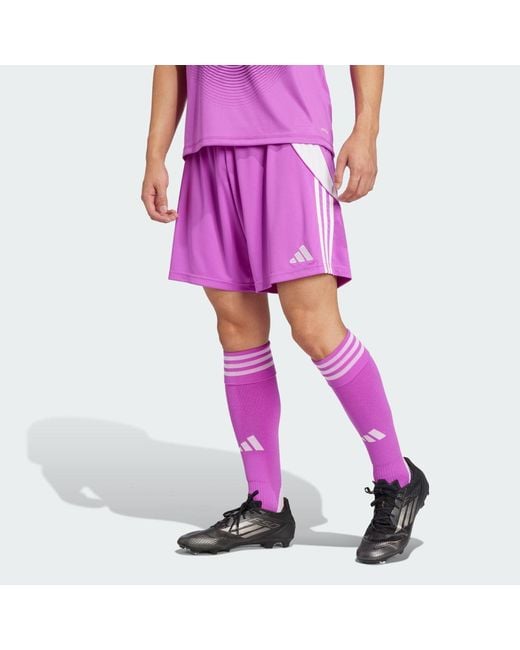 Adidas Pink Tiro 24 Shorts for men