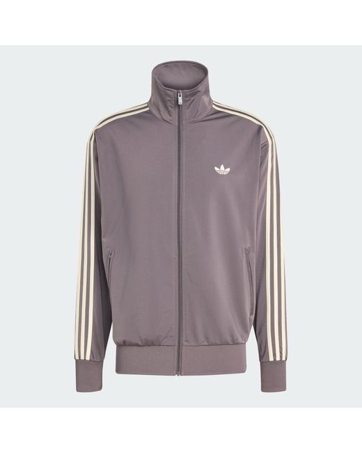 Adidas Purple Firebird Track Jacket for men