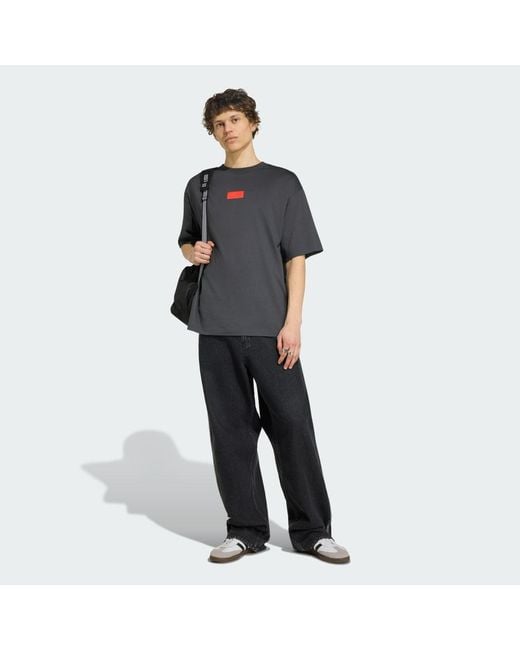 Adidas Gray Audi Revolut F1 Team Elevated Graphic I T-Shirt for men