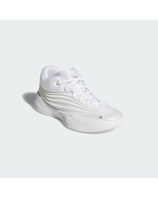 Adidas White Dame X Shoes