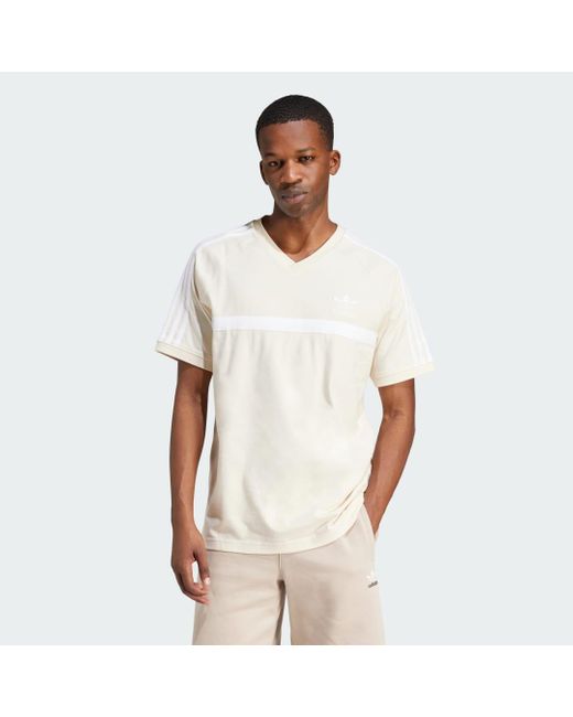 Adidas Panel T-shirt in het White voor heren