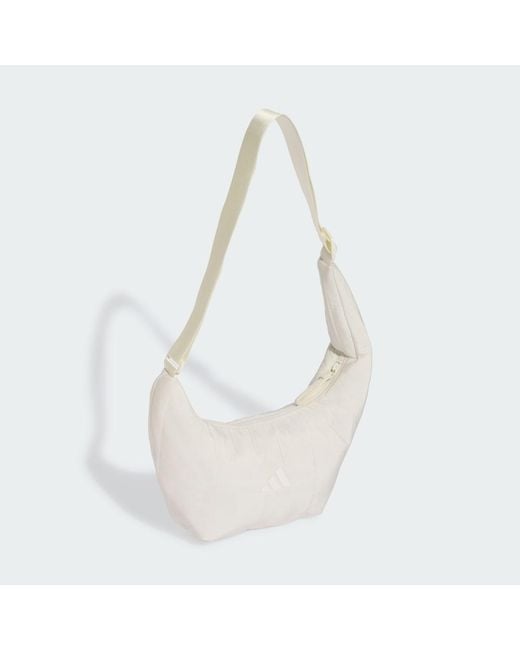 Adidas White Winter Shoulder Bag