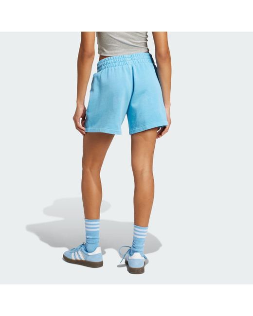 Short Essentials Plus di Adidas in Blue