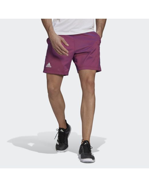 adidas Tennis Primeblue Ergo 7-Inch Shorts in Lila für Herren | Lyst DE