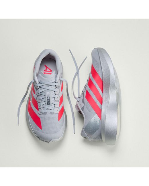 Adidas Gray Adizero Evo Sl Shoes