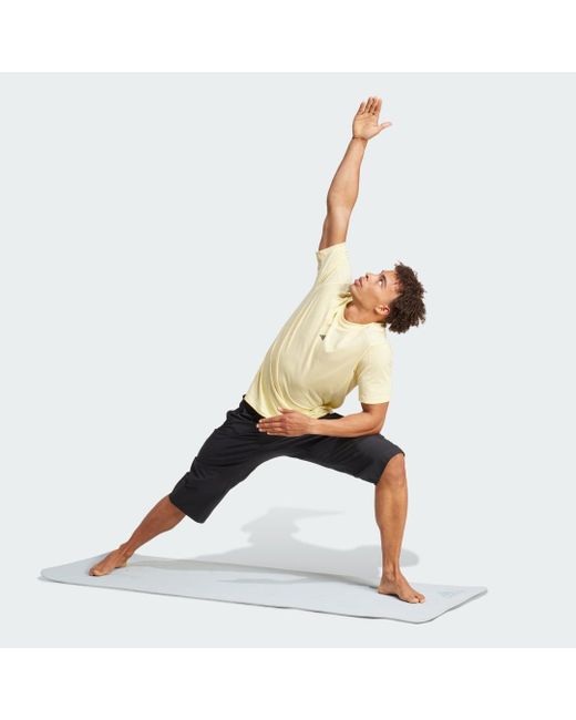Adidas Natural Yoga T-Shirt for men