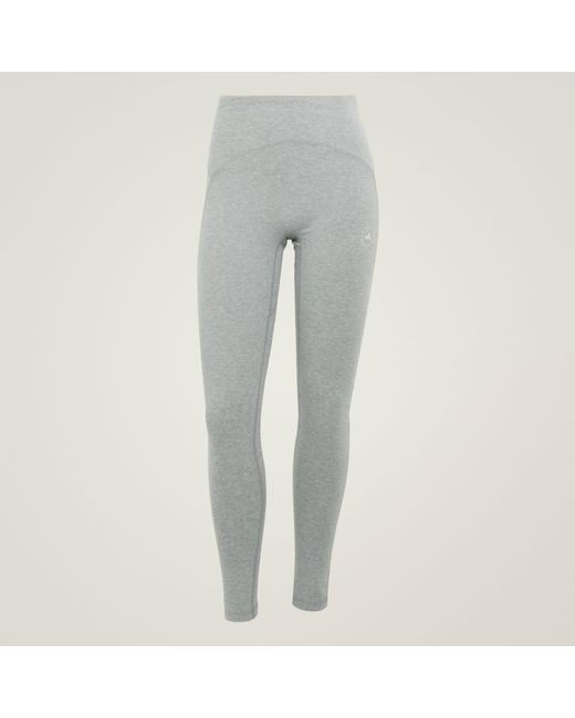 Adidas Gray By Stella Mccartney Studio Cotton Leggings
