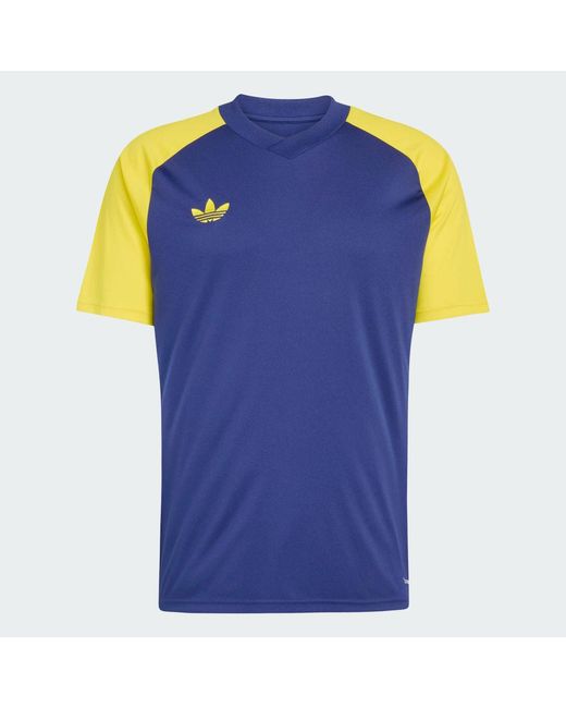 Adidas Blue 26 Pre Match Jersey Trefoil for men