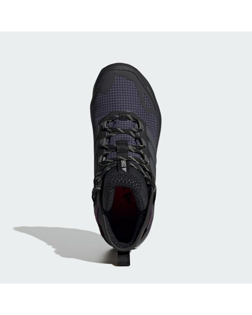 Adidas Blue Terrex Skychaser Ax5 Mid Gore-Tex Climawarm+ Hiking Shoes