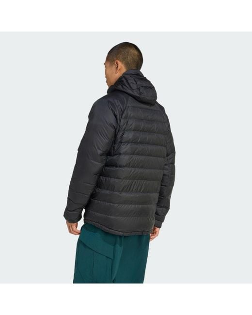 Chaqueta Con Capucha Terrex Xperior Climawarm+ Down Adidas de hombre de color Black