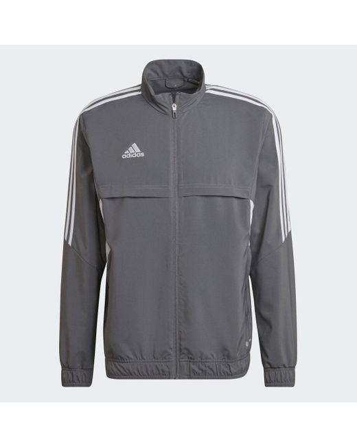 Giacca da rappresentanza Condivo 22 di Adidas in Gray da Uomo