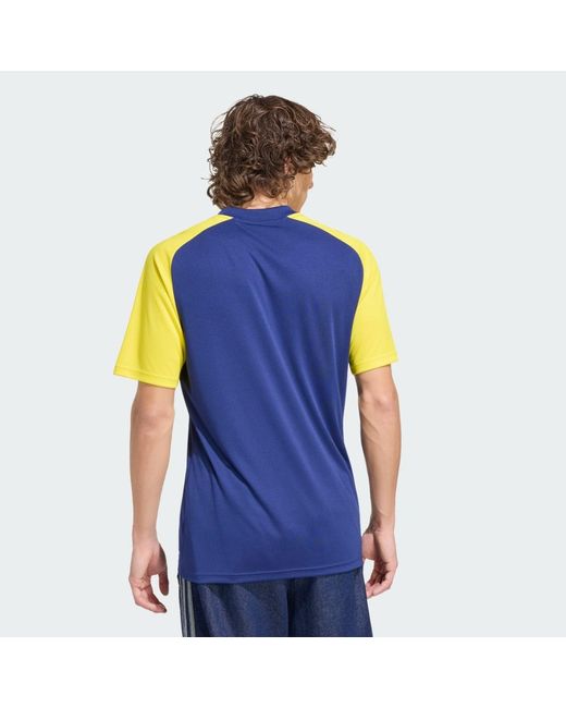 Adidas Blue 26 Pre Match Jersey Trefoil for men