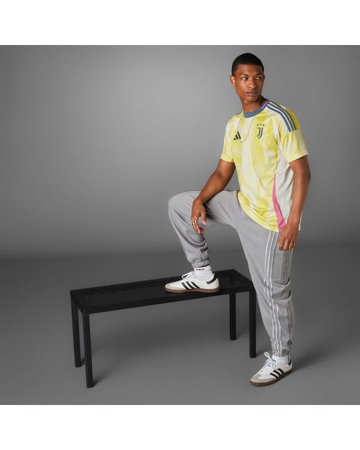 Adidas Yellow Juventus 24/25 Away Jersey for men