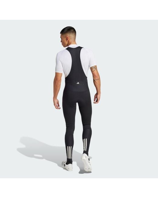 adidas Padded Cycling Bib Tights in Blue for Men Lyst UK