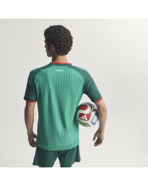 Adidas Green Algeria 26 Away Authentic Jersey for men