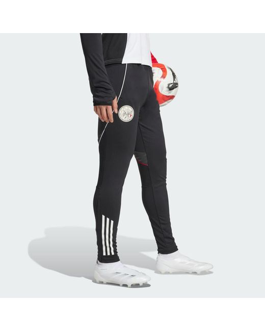 Adidas Black Ajax Amsterdam Tiro 25 Competition Training Pants for men