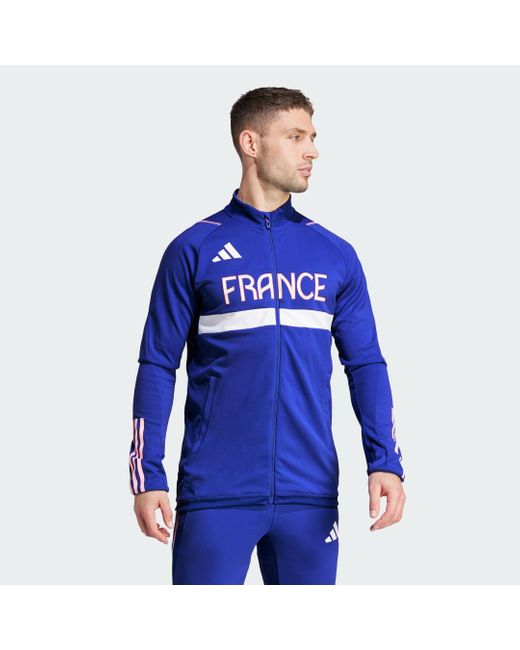 Adidas Blue Team France Training Track Top for men