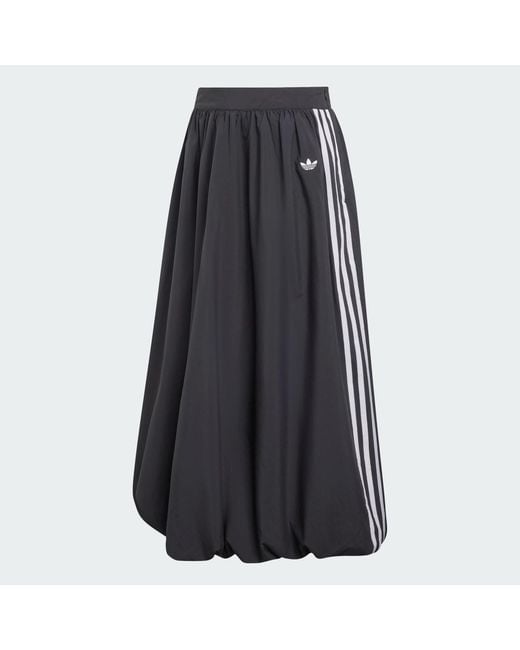 Adidas Black Balloon Long Skirt