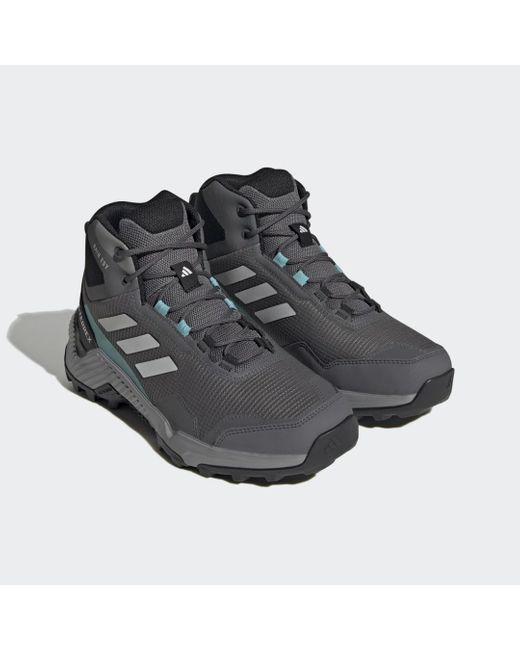 Adidas Black Eastrail 2.0 Mid Rain.rdy Hiking Shoes