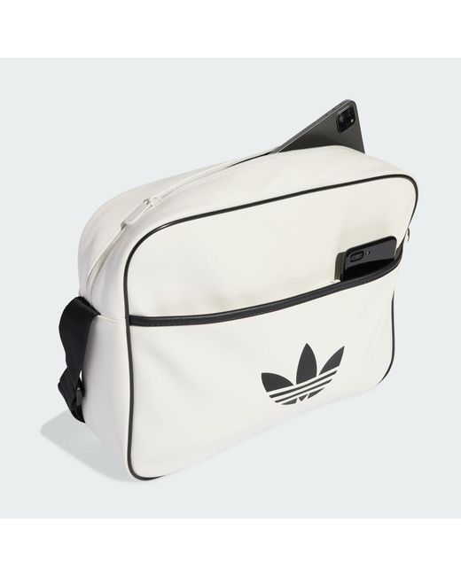 Adidas White Airliner Bag