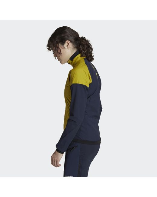 Adidas Green Terrex Primaloft Hybrid Insulation Jacket