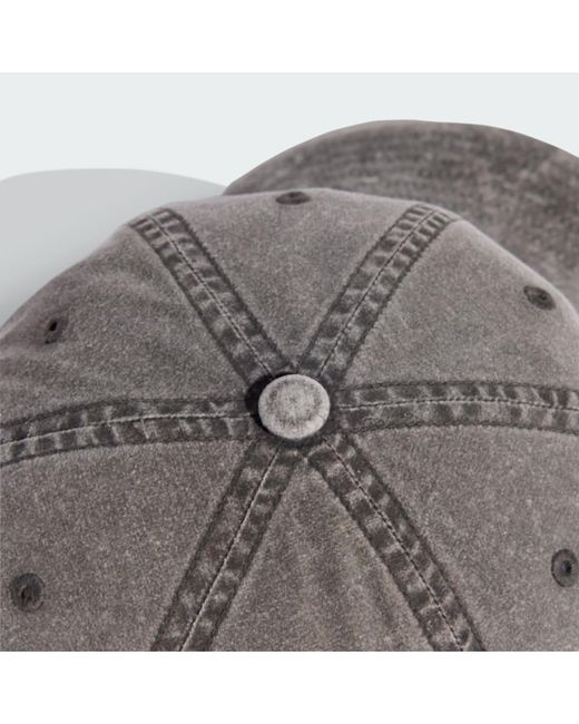 Adidas Gray Baseball Cap Washed