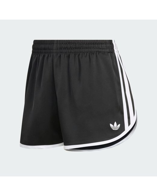 Adidas Blue 3 Stripes Sprinter Shorts