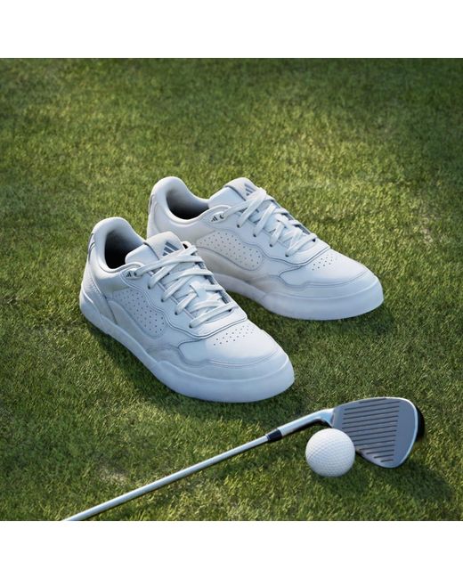 Adidas White Golf Retrocross 25 Spikeless Golf Shoes Ih3398