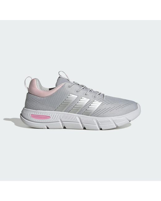 Adidas Metallic Cloudfoam Flex Elastic Laces Shoes