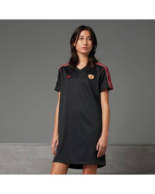 ワンピース *Adidas*adidas*Adidas* Manchester United Terrace Icon Dress Manchester United Terrace Icons Dress - Black | adidas Hong Kong