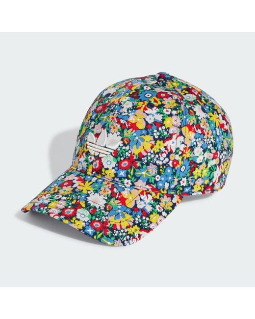 Adidas Blue Originals X Liberty London Baseball Cap