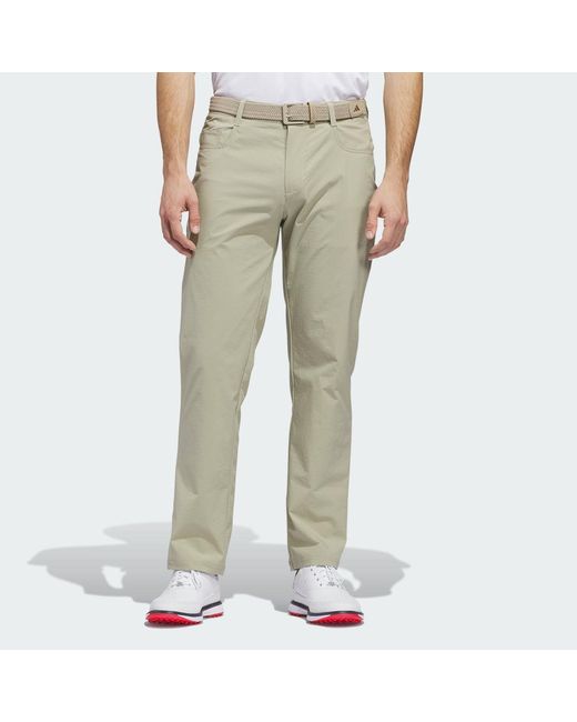 Adidas Natural Ultimate365+ 5-Pocket Trousers for men