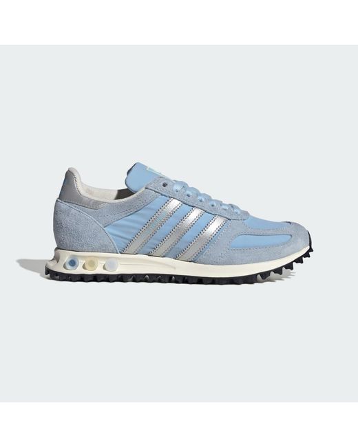Adidas Blue La Trainer Og Shoes