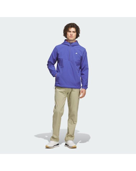 Adidas Blue Ultimate365+ Clima365 Course Control Anorak for men
