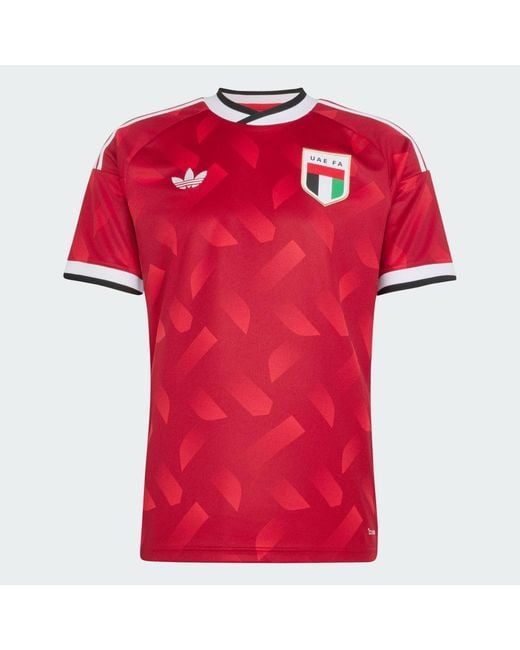 Adidas Red United Arab Emirates 26 Away Jersey