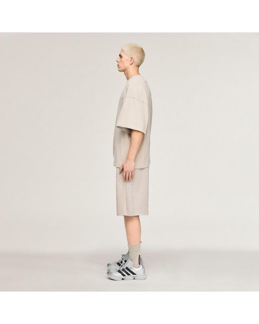Adidas Natural X Entire Studios Uniform Heavy Drop Shorts for men