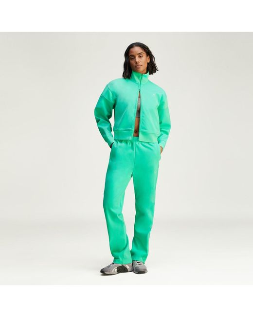 Adidas Green By Stella Mccartney Knitted Track Tracksuit Bottoms