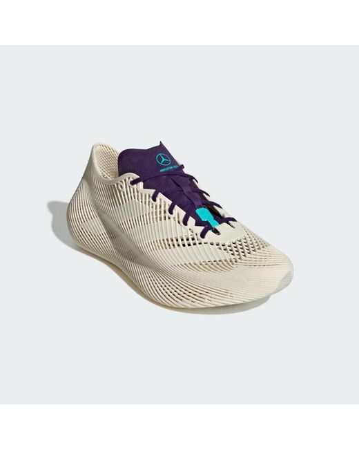 Adidas White Climacool Laced Mercedes Amg Petronas F1 Team Shoes