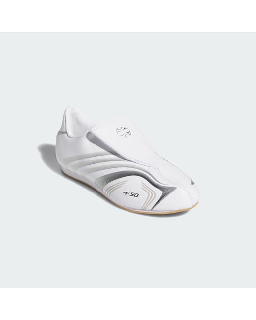 Adidas White Taekwondo F50 Shoes