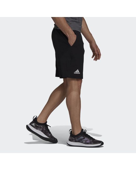 adidas Synthetisch Ergo Tennisshort in het Zwart voor heren - Lyst