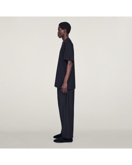 Adidas Blue Y-3 Sport Uniform Track Pants for men