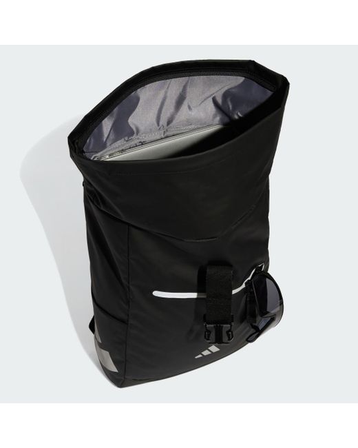 Mochila Ultramodern Back-To-University Rolltop Adidas de color Black