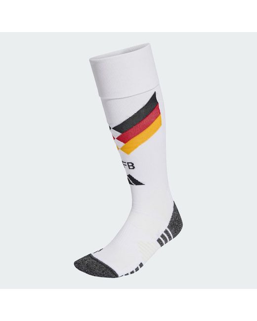 Adidas White Germany 26 Home Socks