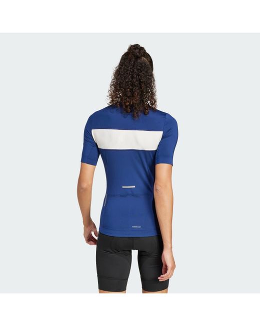 Maillot De Ciclismo Heritage Tempo Legacy 3 Bandas Adidas de color Blue