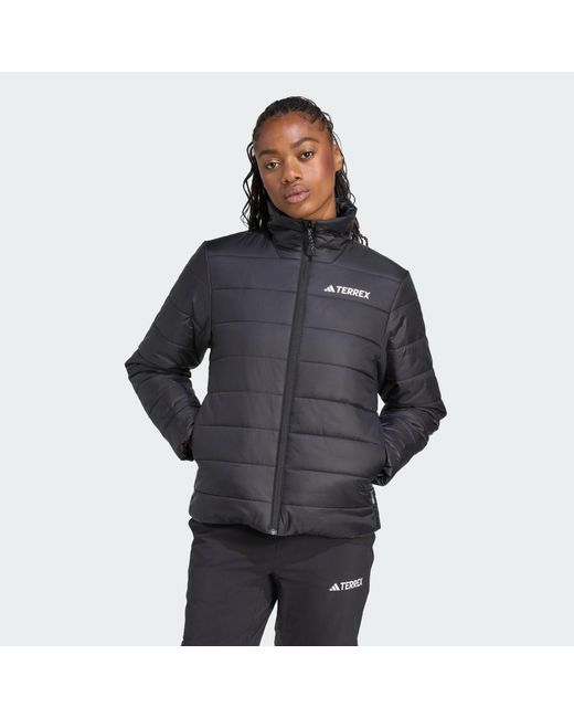 Adidas Black Terrex Multi Essentials Insulated Jacket