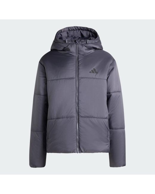 Adidas Originals Blue Essentials Highloft Insulated Puffer Jacket for men