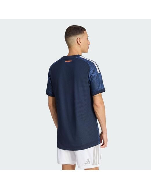 Adidas Blue New York City Fc 26/27 Away Authentic Jersey for men